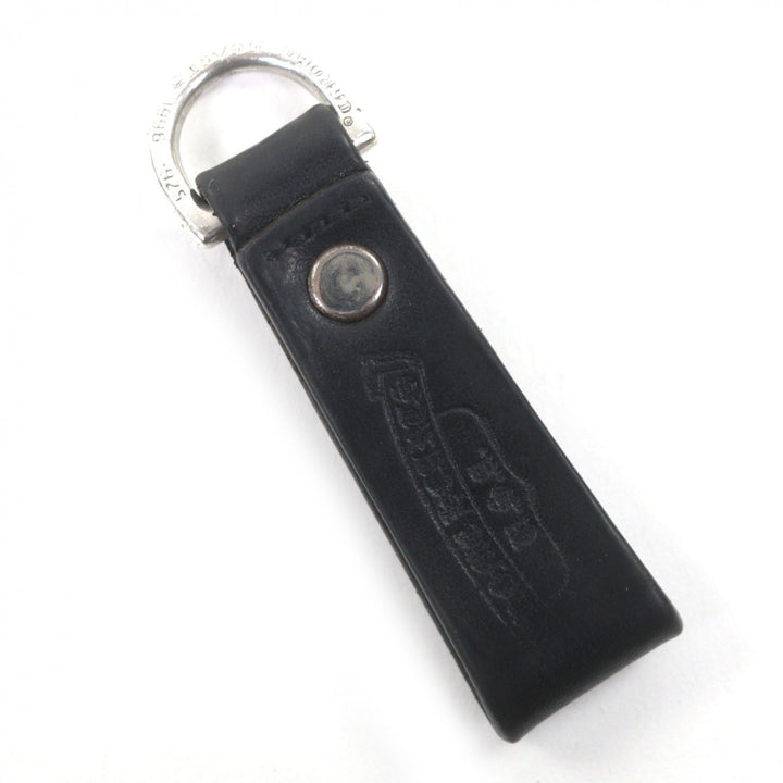 Great CHROME HEARTS key ring black 925 mens