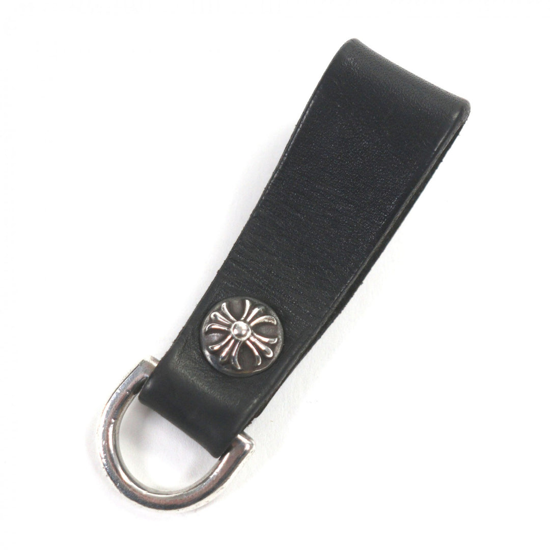 Great CHROME HEARTS key ring BELT LOOP D RING Belt loop black 925 mens
