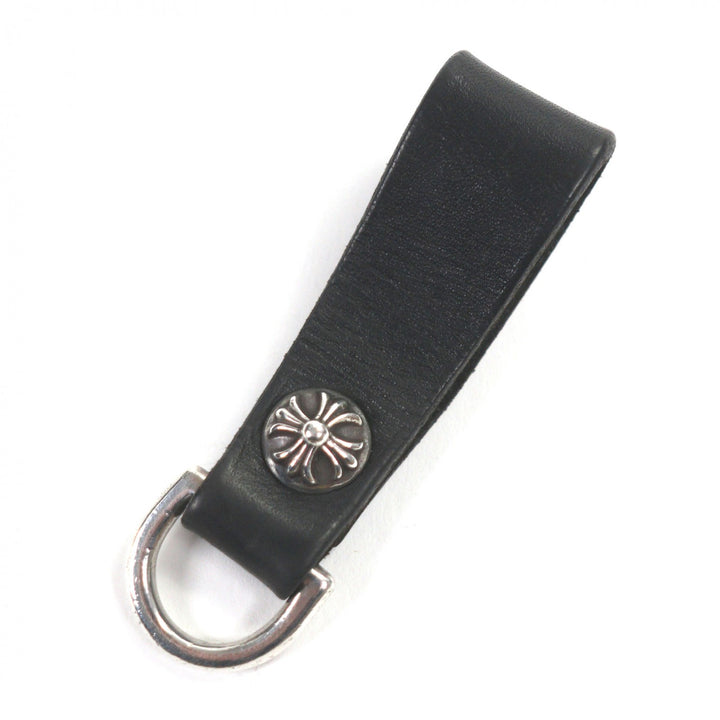 Great CHROME HEARTS key ring BELT LOOP D RING Belt loop black 925 mens