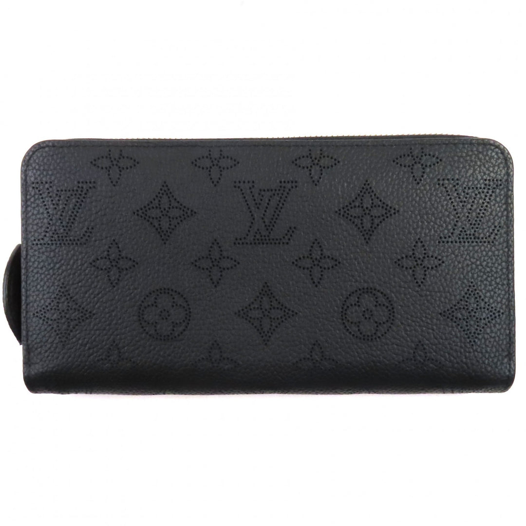 Excellent LOUIS VUITTON Purse Zippy wallet Mahina Women M61867