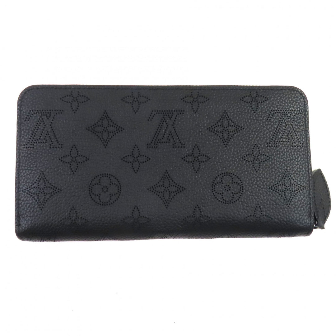 Excellent LOUIS VUITTON Purse Zippy wallet Mahina Women M61867