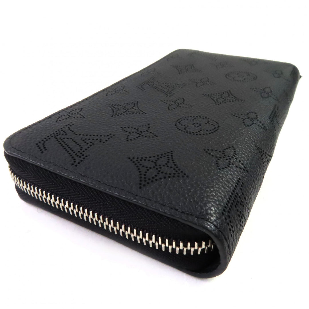 Excellent LOUIS VUITTON Purse Zippy wallet Mahina Women M61867