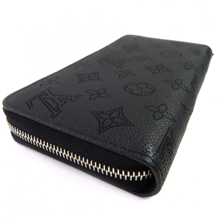 Excellent LOUIS VUITTON Purse Zippy wallet Mahina Women M61867