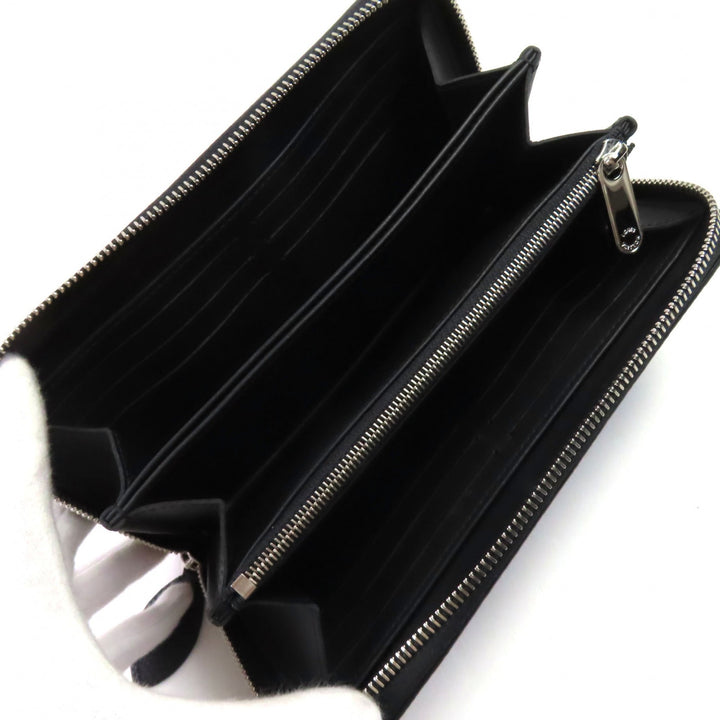 Excellent LOUIS VUITTON Purse Zippy wallet Mahina Women M61867