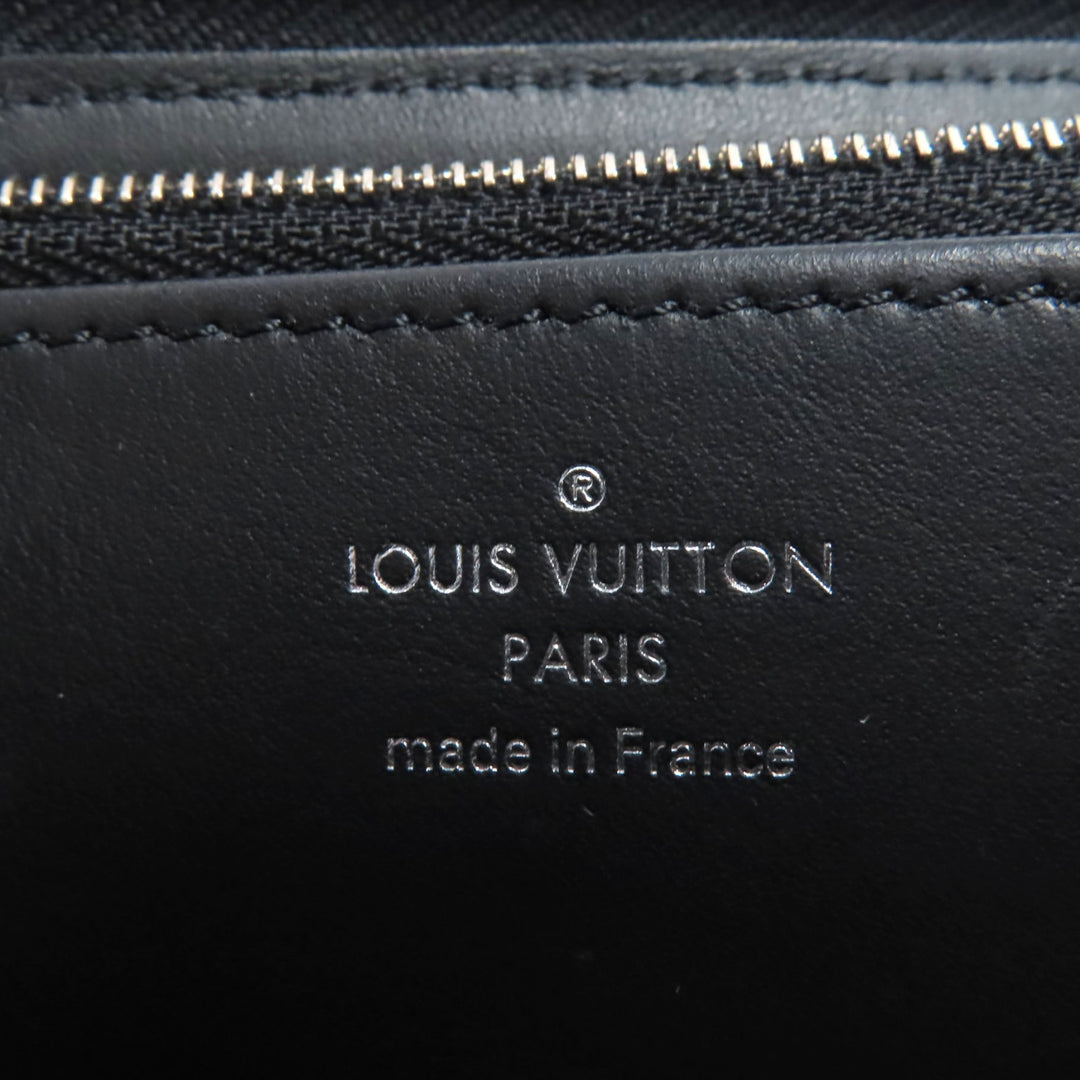 Excellent LOUIS VUITTON Purse Zippy wallet Mahina Women M61867