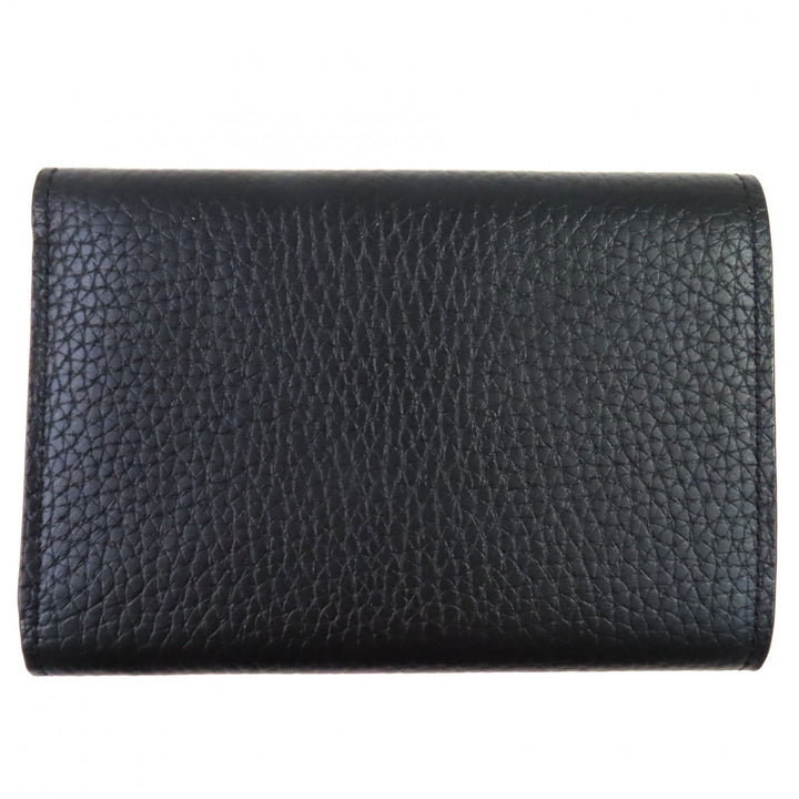 Excellent LOUIS VUITTON Bifold Wallet Portefeuille Compact Taurillon Clemence