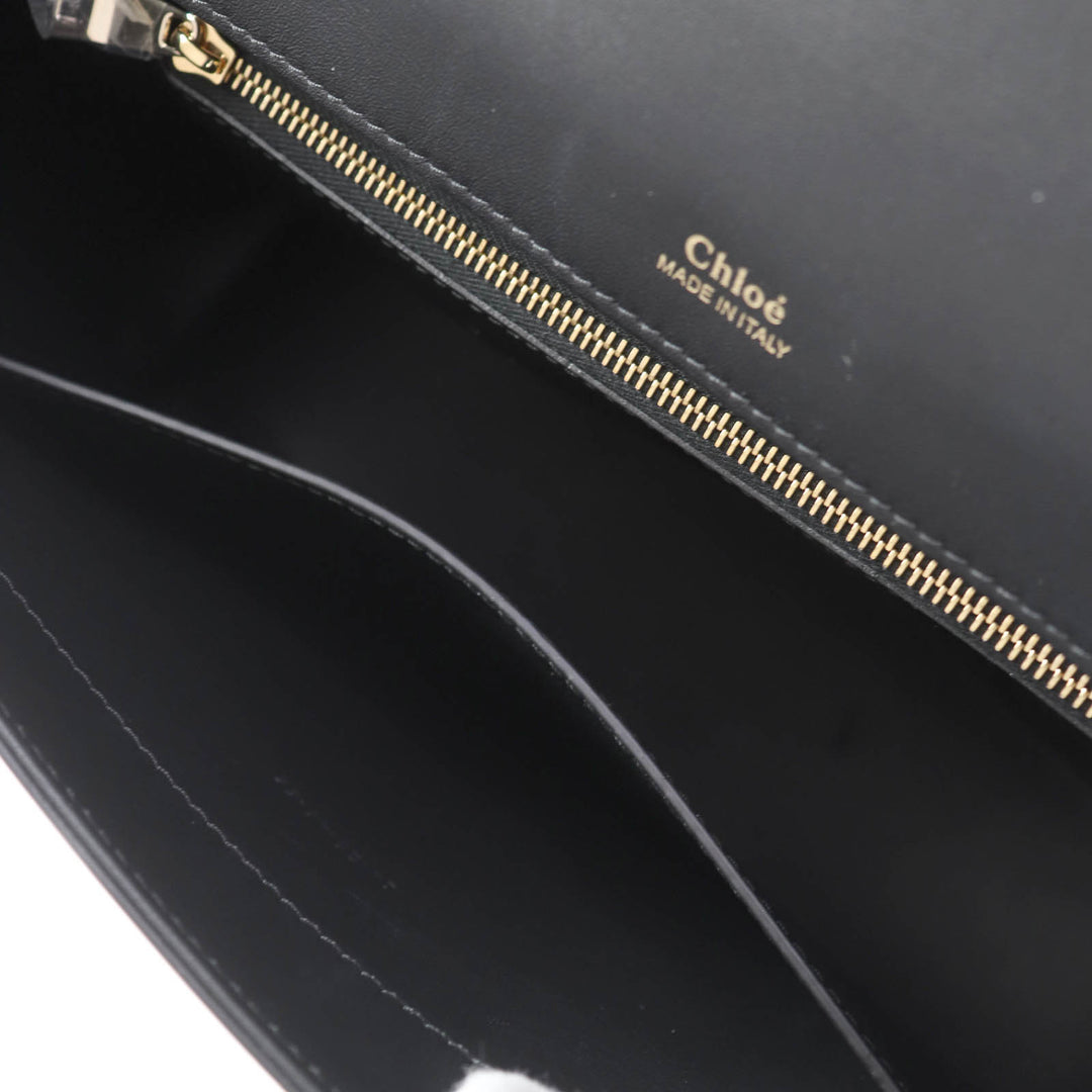 クロエ ショルダーバッグ NACHA ブラックレザー レディース CHC22WS122l91001