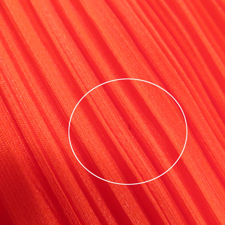 PLEATS PLEASE ワンピース オレンジ ポリエステル レディース 2 PP11-JH201