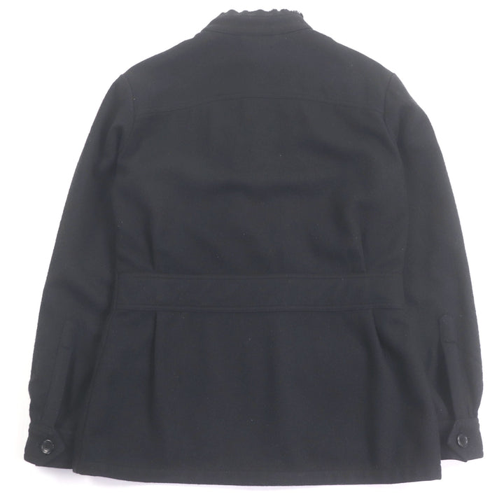 素晴らしい RAF SIMONS ミリタリージャケット 04AW WAVES 期 M-65 ブラック ウール メンズ 46