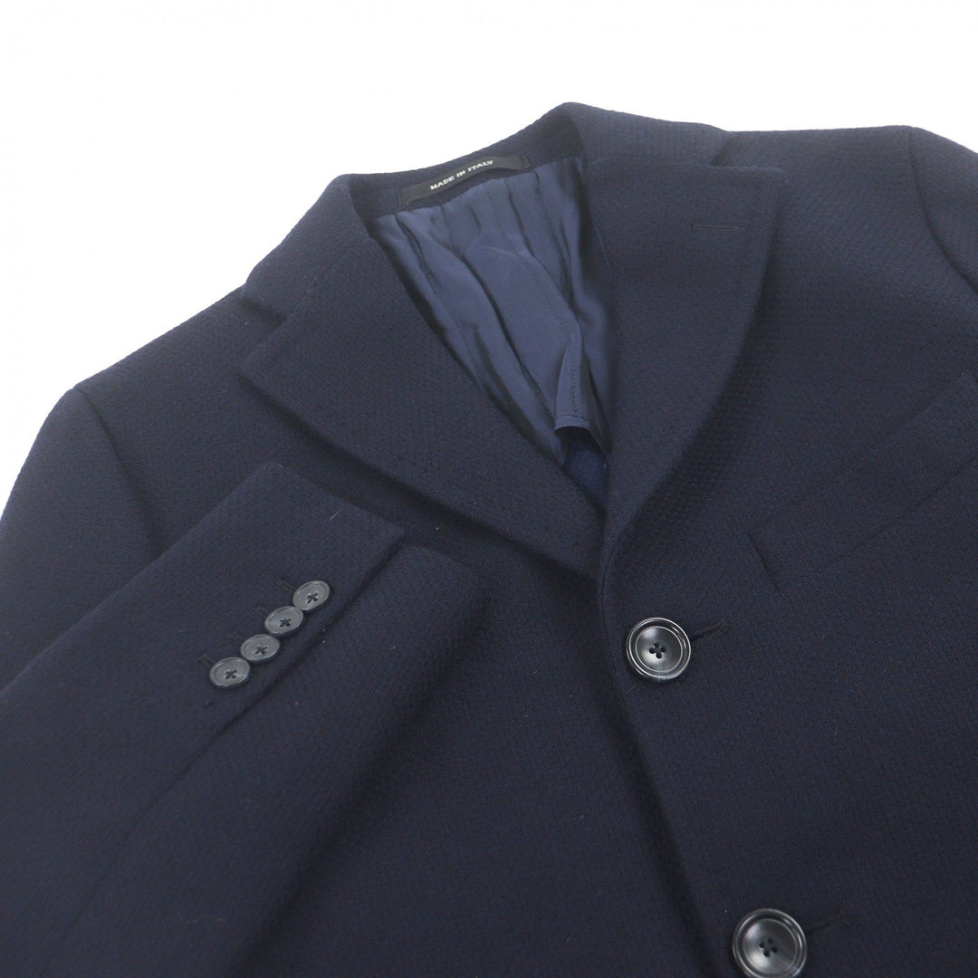 Great TAGLIATORE Chester coat Exclusive to Brilla per il gusto Navy wool mens 42