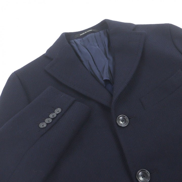 Great TAGLIATORE Chester coat Exclusive to Brilla per il gusto Navy wool mens 42