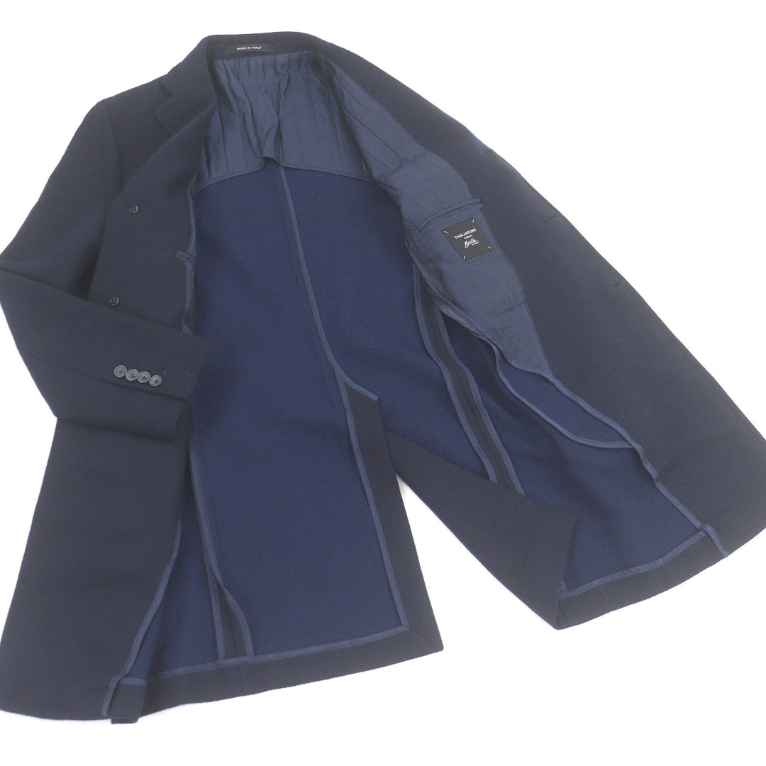 Great TAGLIATORE Chester coat Exclusive to Brilla per il gusto Navy wool mens 42