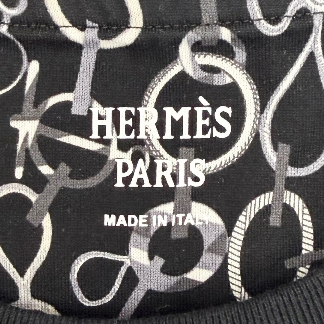 Excellent HERMES Short sleeve T-shirt Do RE BOUCLES Women 38 3H4624DR