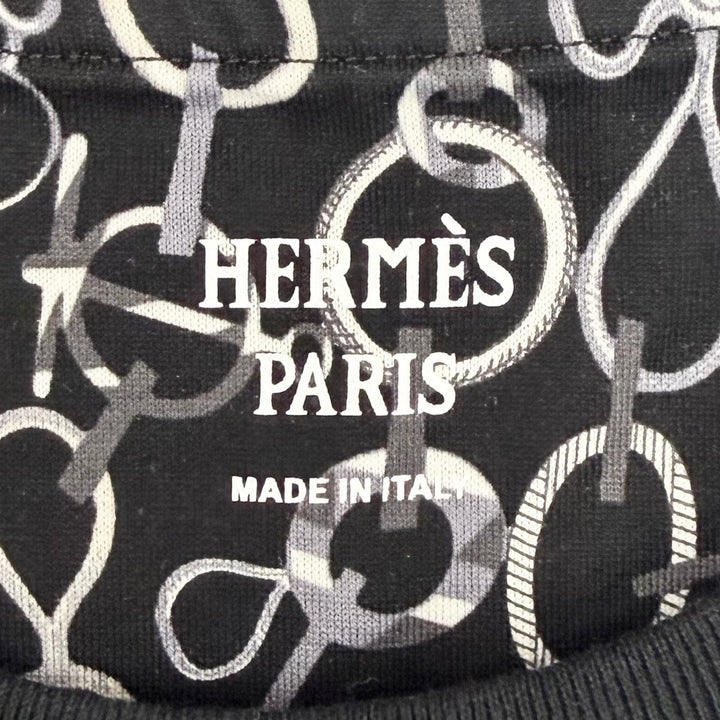 Excellent HERMES Short sleeve T-shirt Do RE BOUCLES Women 38 3H4624DR