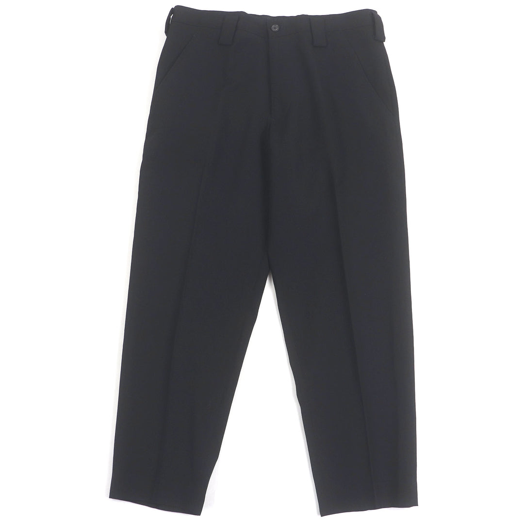 優良 Yohjiyamamoto POUR HOMME パンツ スラックス パンツ ブラック