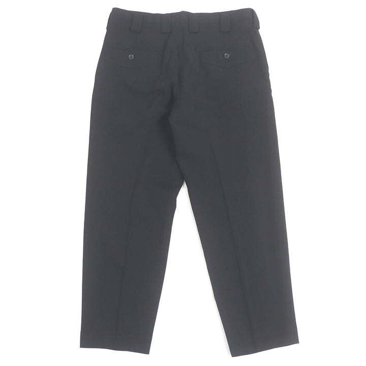 優良 Yohjiyamamoto POUR HOMME パンツ スラックス パンツ ブラック