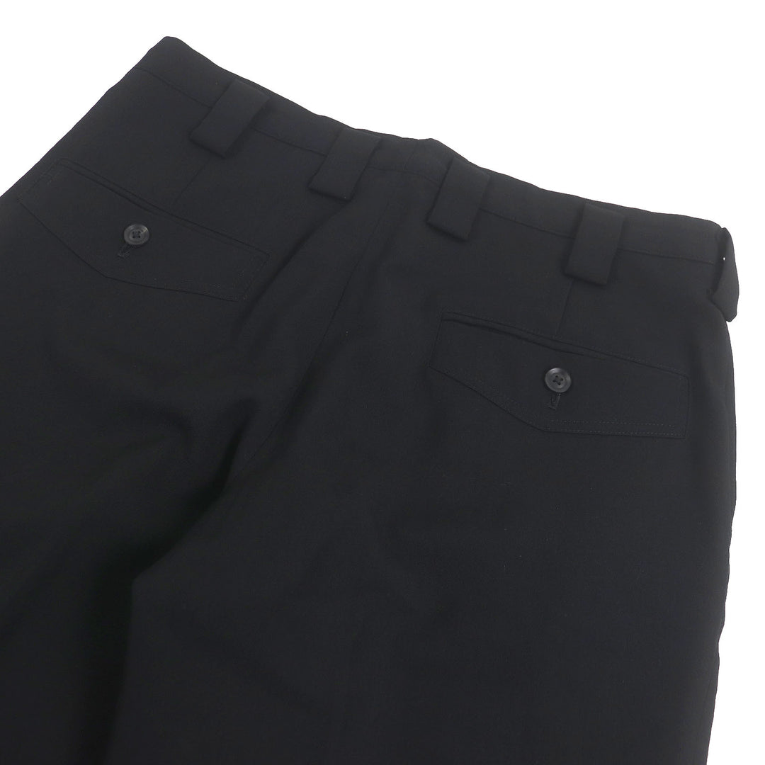 優良 Yohjiyamamoto POUR HOMME パンツ スラックス パンツ ブラック