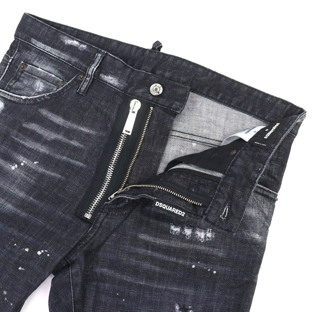 Discounted Great DSQUARED2 Denim pants Cool Guy Jean distressed finish. 46 S74LB1184S30357