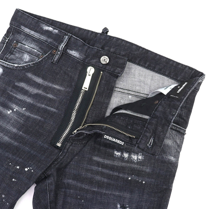 Discounted Great DSQUARED2 Denim pants Cool Guy Jean distressed finish. 46 S74LB1184S30357