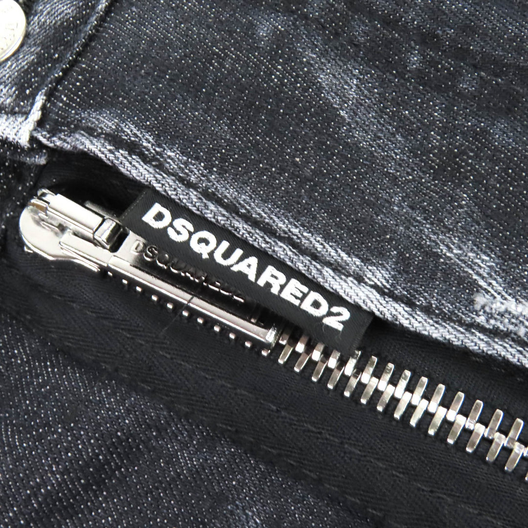 Discounted Great DSQUARED2 Denim pants Cool Guy Jean distressed finish. 46 S74LB1184S30357