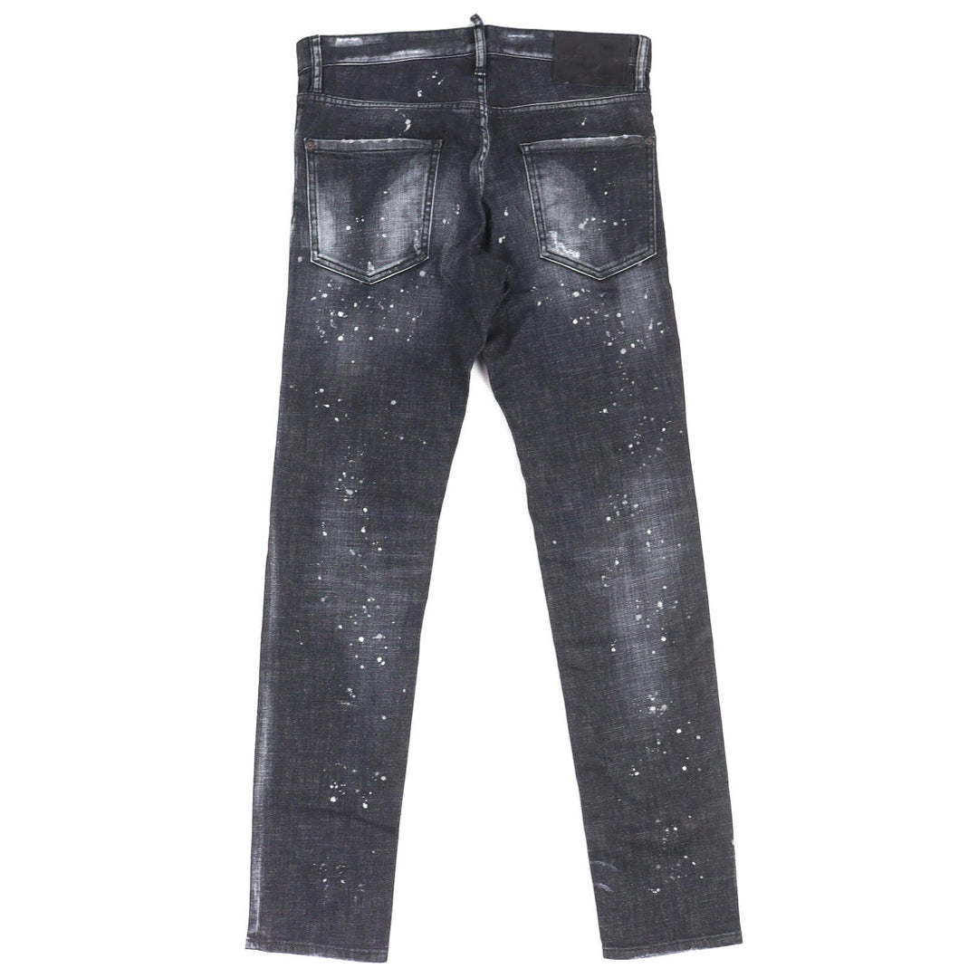 Discounted Great DSQUARED2 Denim pants Cool Guy Jean distressed finish. 46 S74LB1184S30357