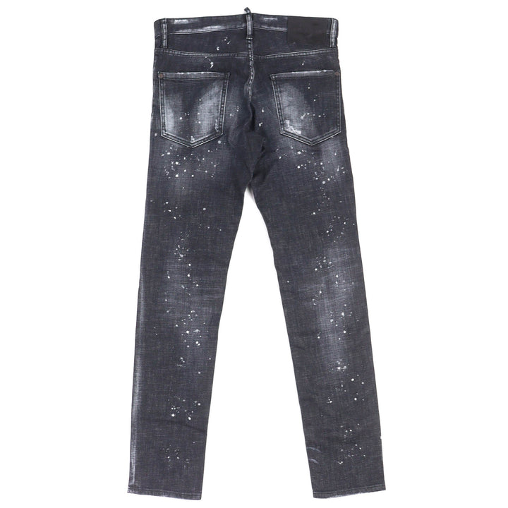Discounted Great DSQUARED2 Denim pants Cool Guy Jean distressed finish. 46 S74LB1184S30357