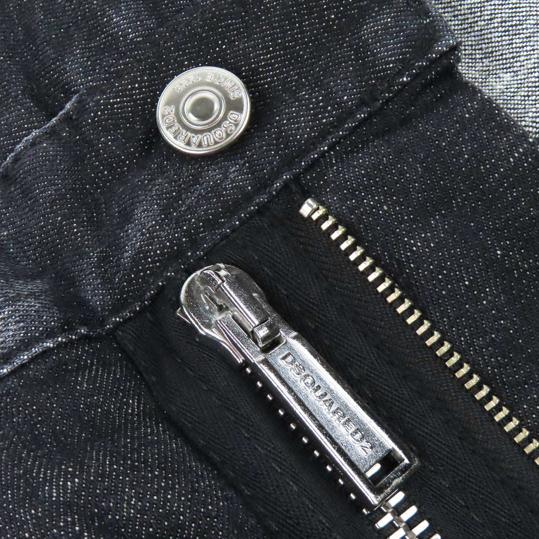 Discounted Great DSQUARED2 Denim pants Cool Guy Jean distressed finish. 46 S74LB1184S30357