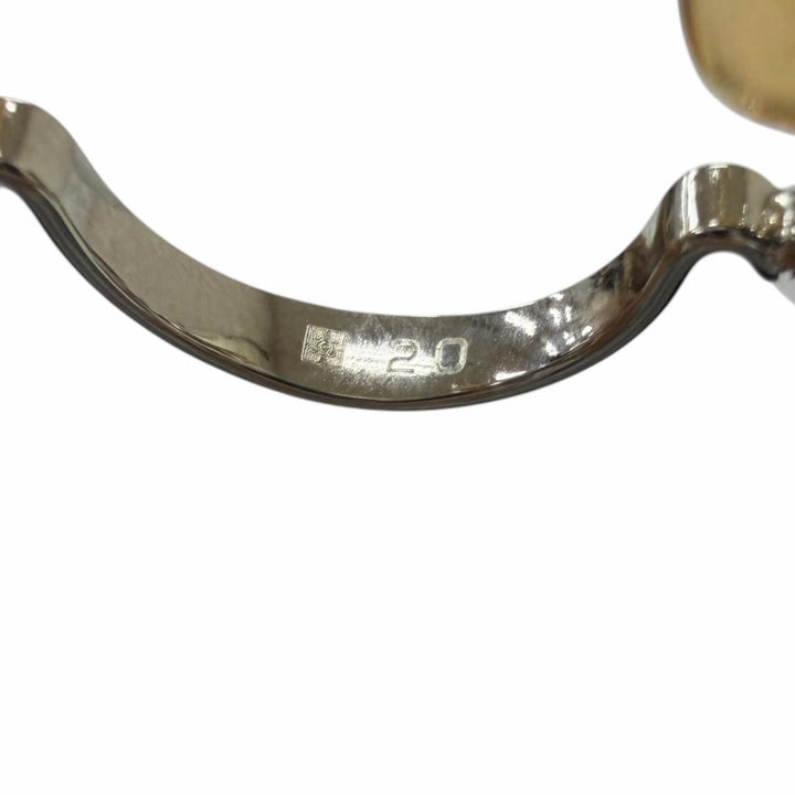 Great Cartier sunglasses Trinity Two-Point Rimless Silver mens