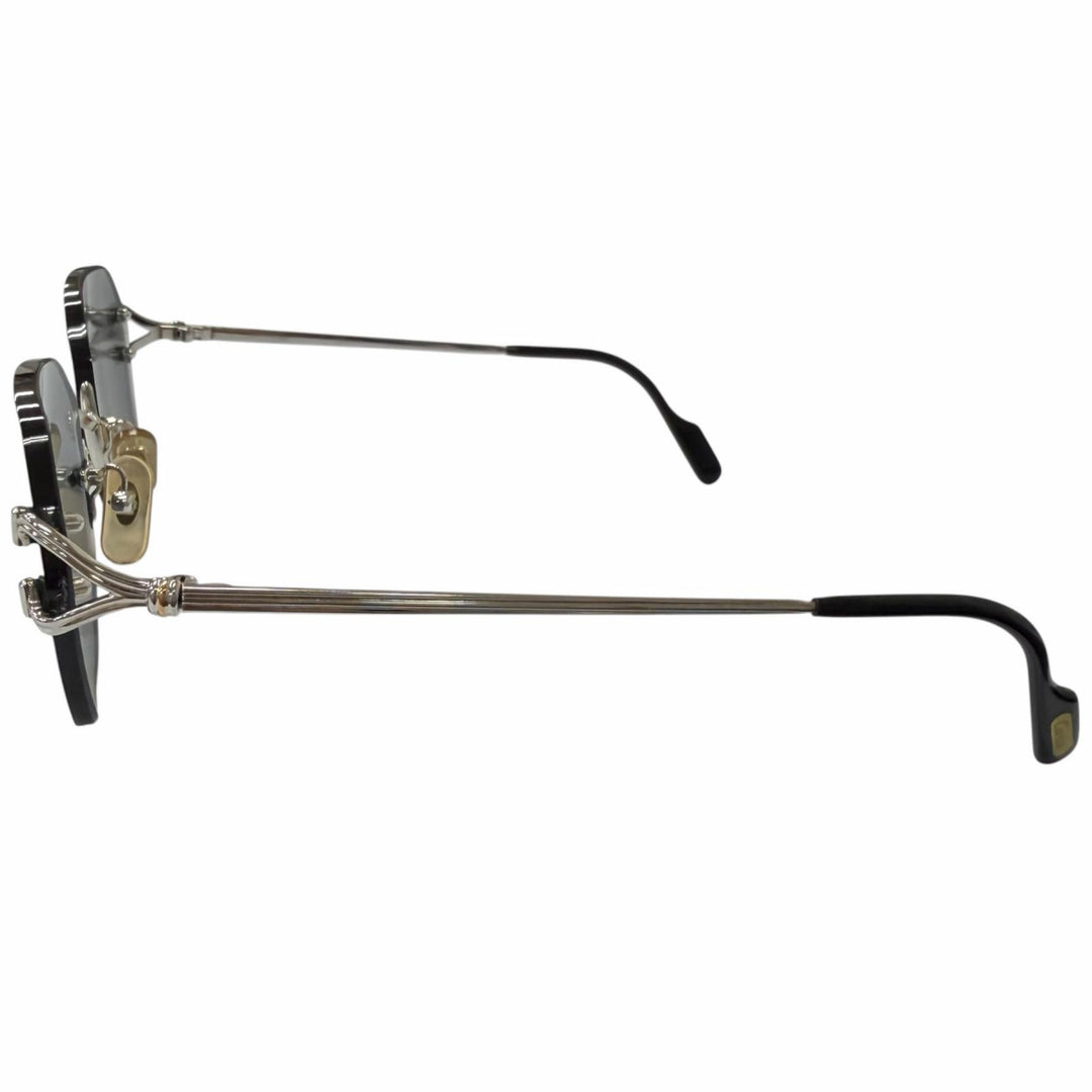 Great Cartier sunglasses Trinity Two-Point Rimless Silver mens