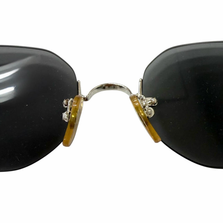 Great Cartier sunglasses Trinity Two-Point Rimless Silver mens