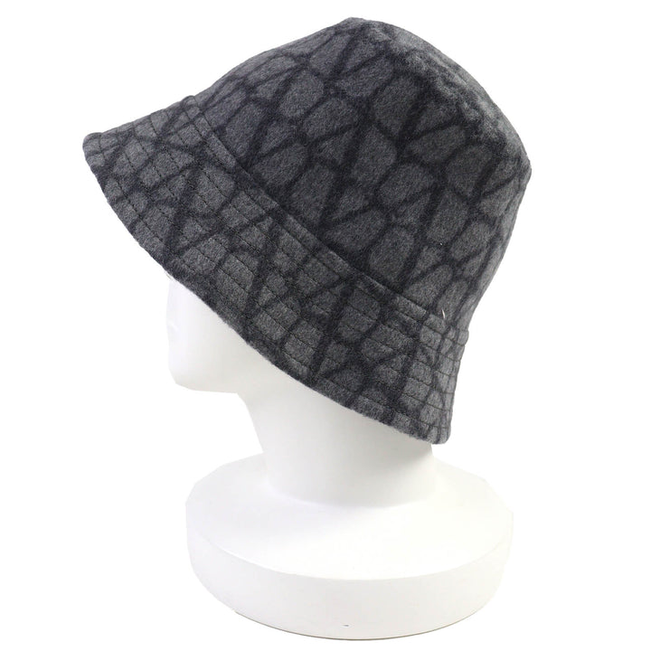 Excellent Valentino Iconograph cashmere and silk wool bucket hat 56 5W2HGA65MPF