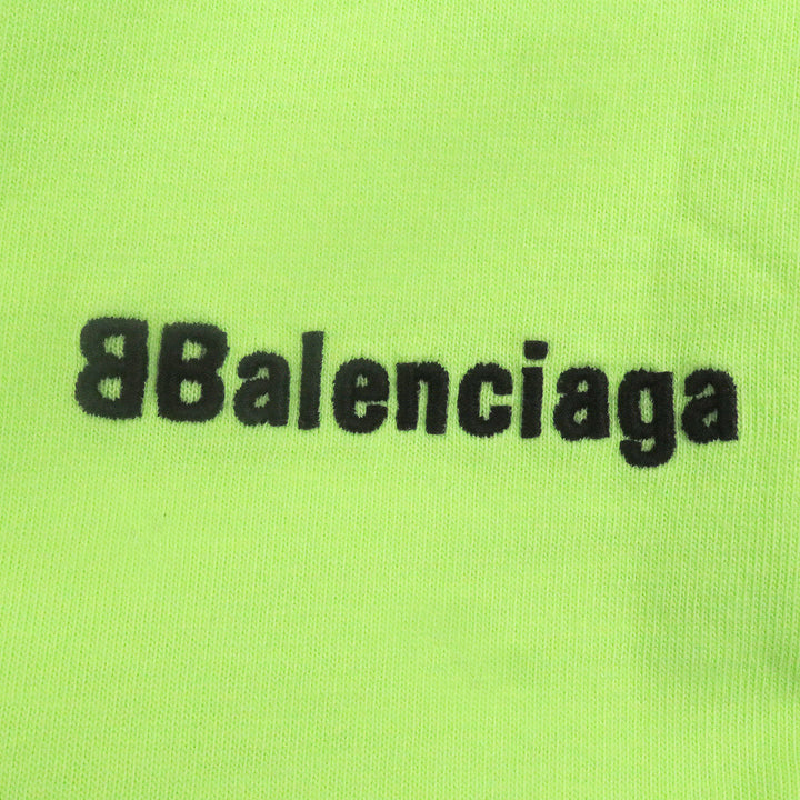 素晴らしい BALENCIAGA 半袖Tシャツ WARDROBE BBロゴ刺繍