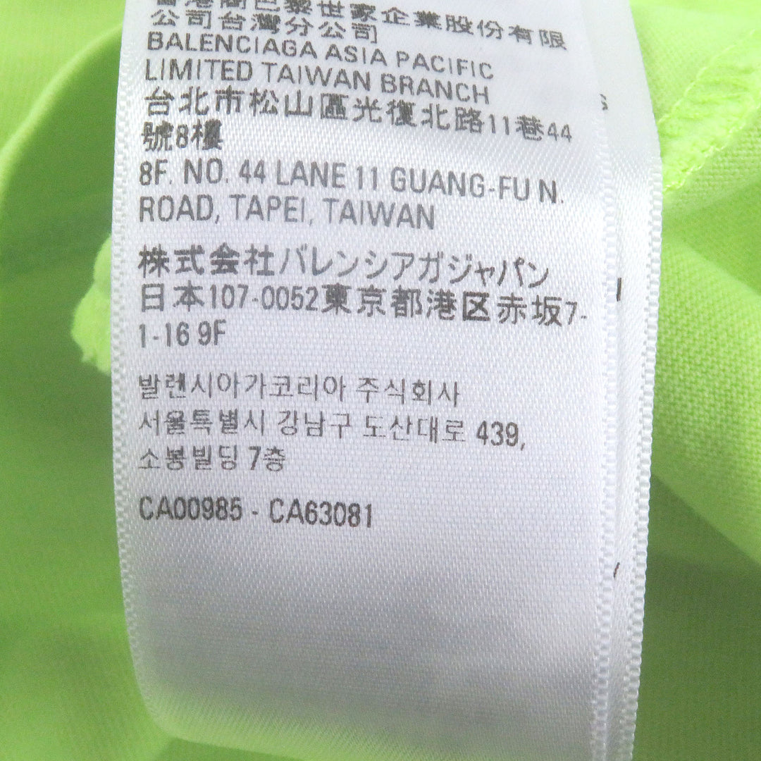 素晴らしい BALENCIAGA 半袖Tシャツ WARDROBE BBロゴ刺繍