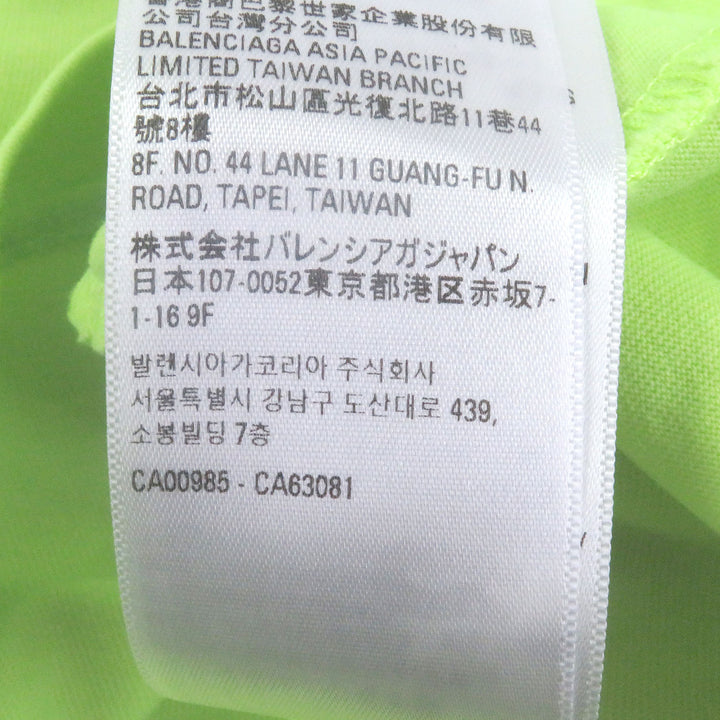 素晴らしい BALENCIAGA 半袖Tシャツ WARDROBE BBロゴ刺繍