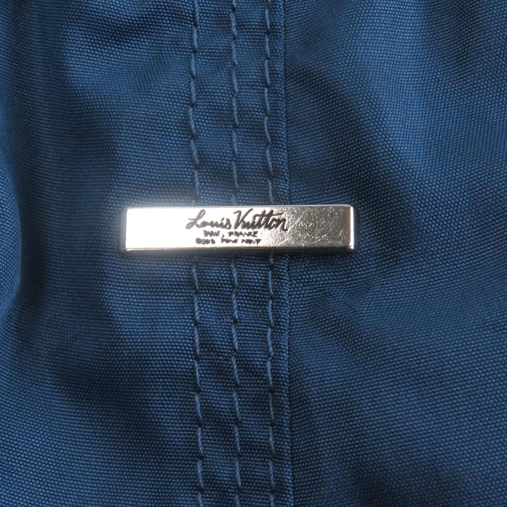 Excellent LOUIS VUITTON Pants 3D Pocket Monogram Board Shorts blue