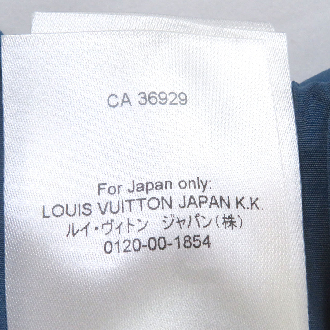 Excellent LOUIS VUITTON Pants 3D Pocket Monogram Board Shorts blue