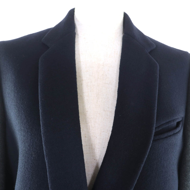 Great CELINE coat Navy wool Women 36 28H164154