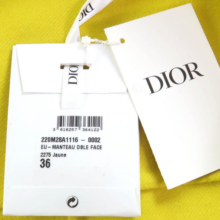 Pristine Christian Dior Double-breasted coat worn on the runway 40 220M28A1116