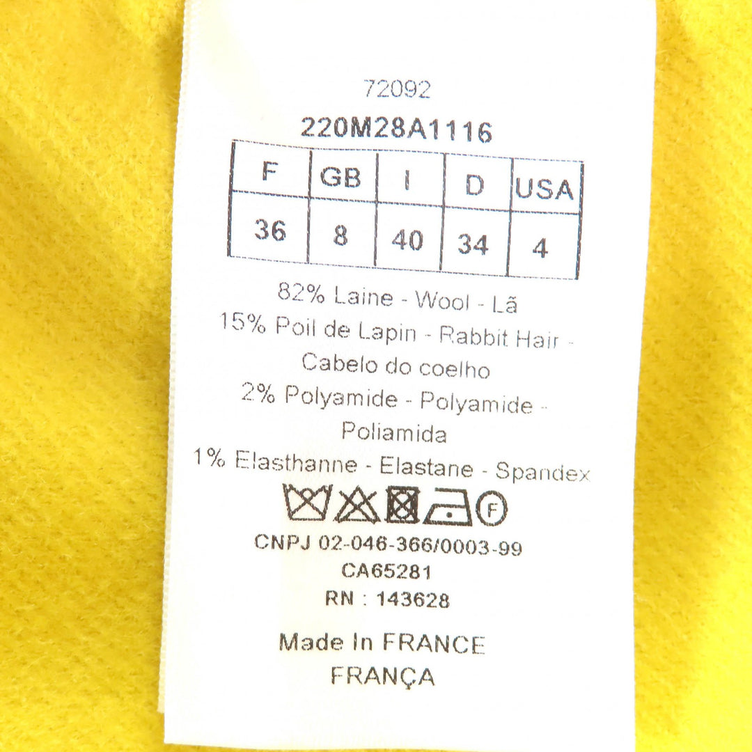 Pristine Christian Dior Double-breasted coat worn on the runway 40 220M28A1116
