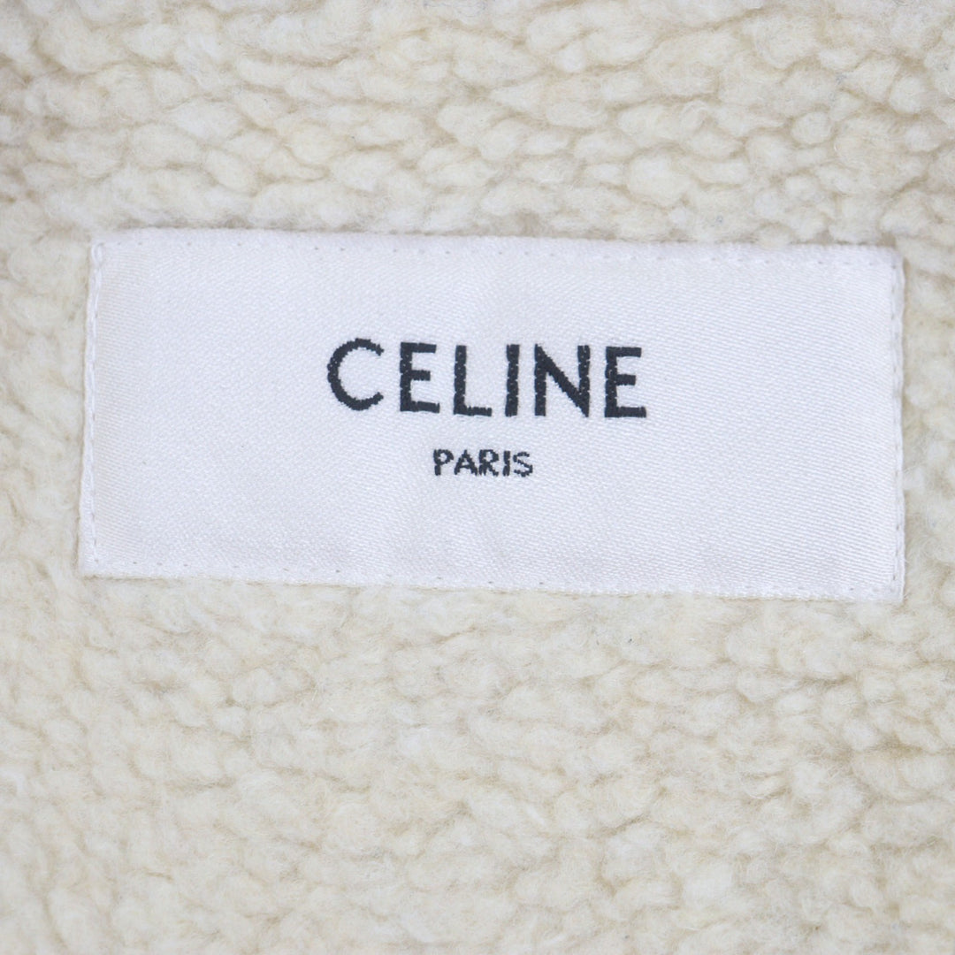 素晴らしいCELINEジャケット ブラックナイロン メンズ 48 2W93C227R