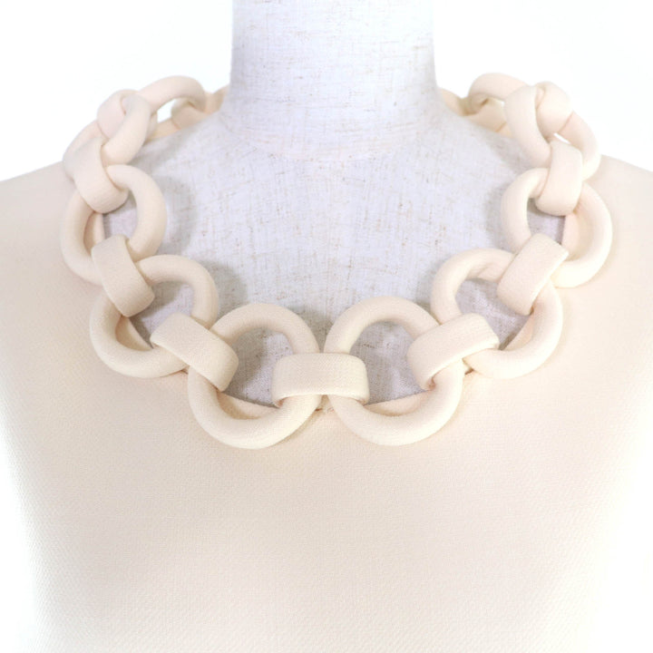 Excellent LOUIS VUITTON one piece sleeveless design Ivory wool Women 36