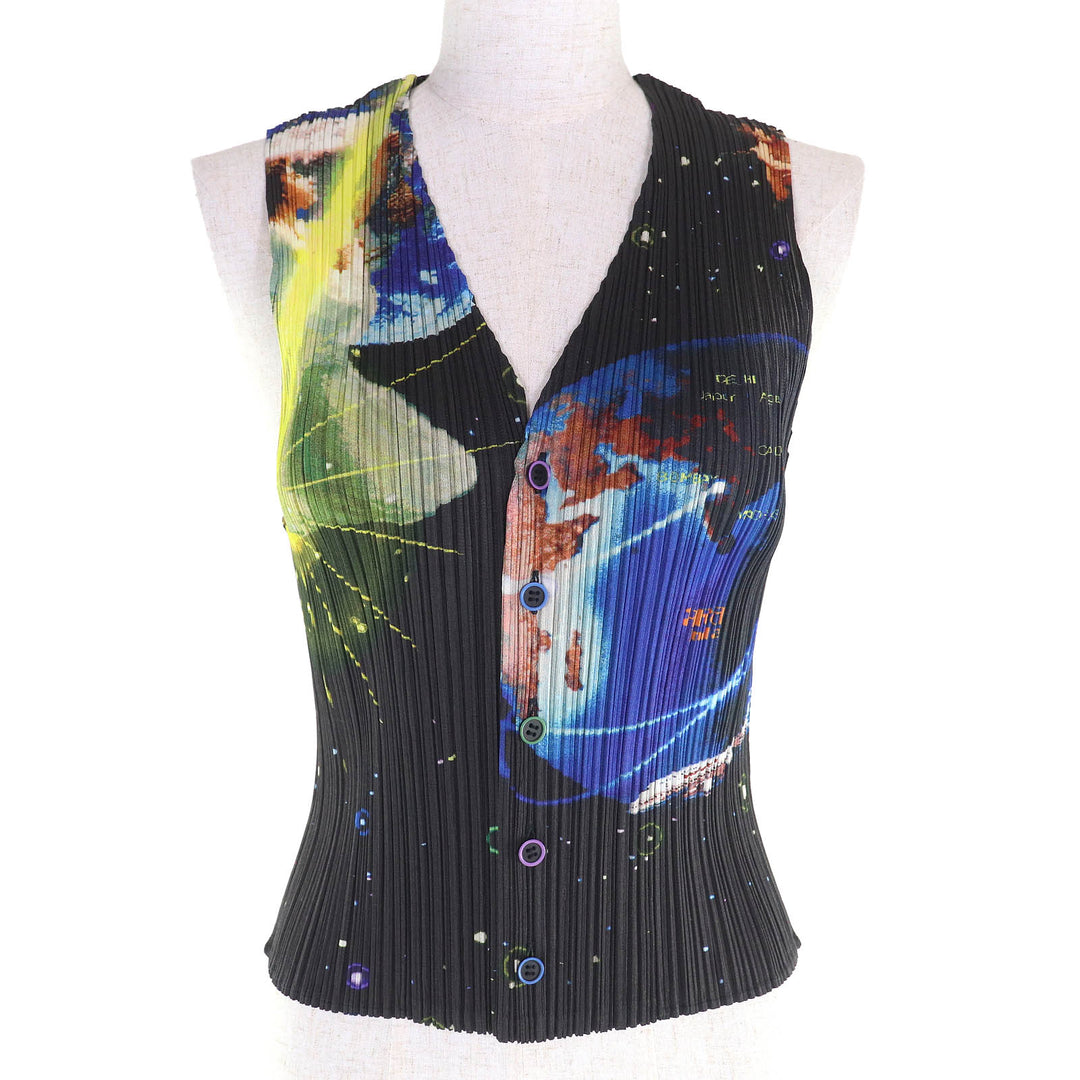 Excellent PLEATS PLEASE×横尾忠則 Best MILLENNIUM KRISHNA Space 3 PP02-JE101