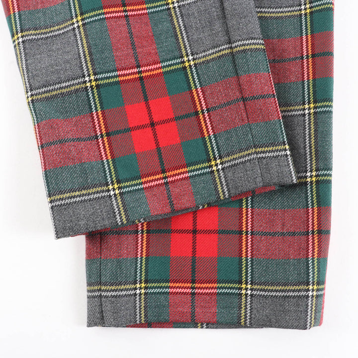 クリスチャン・ディオール パンツ チェック柄 ウール レディース 38 951P11A1210 美品