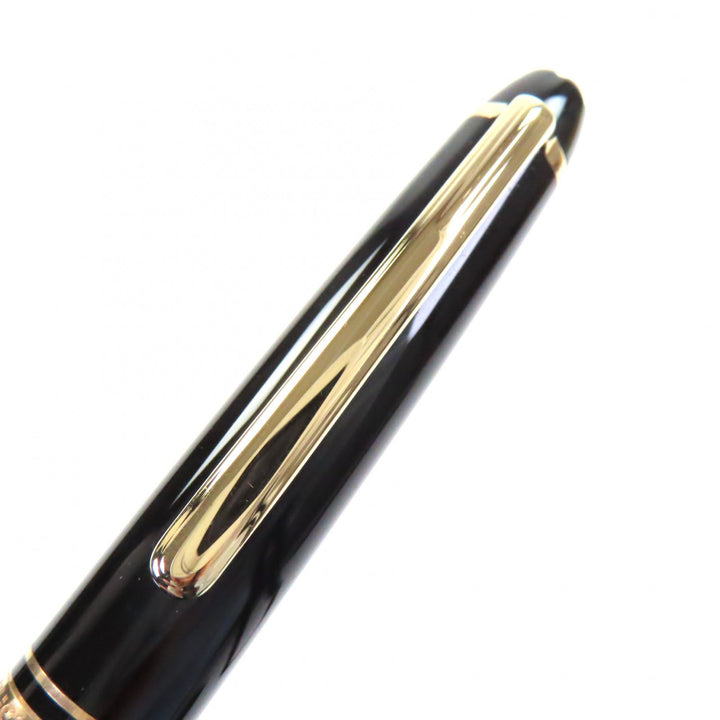 優良 モンブラン 万年筆 マイスターシュテュック クラシック ブラックゴールド 14K メンズ