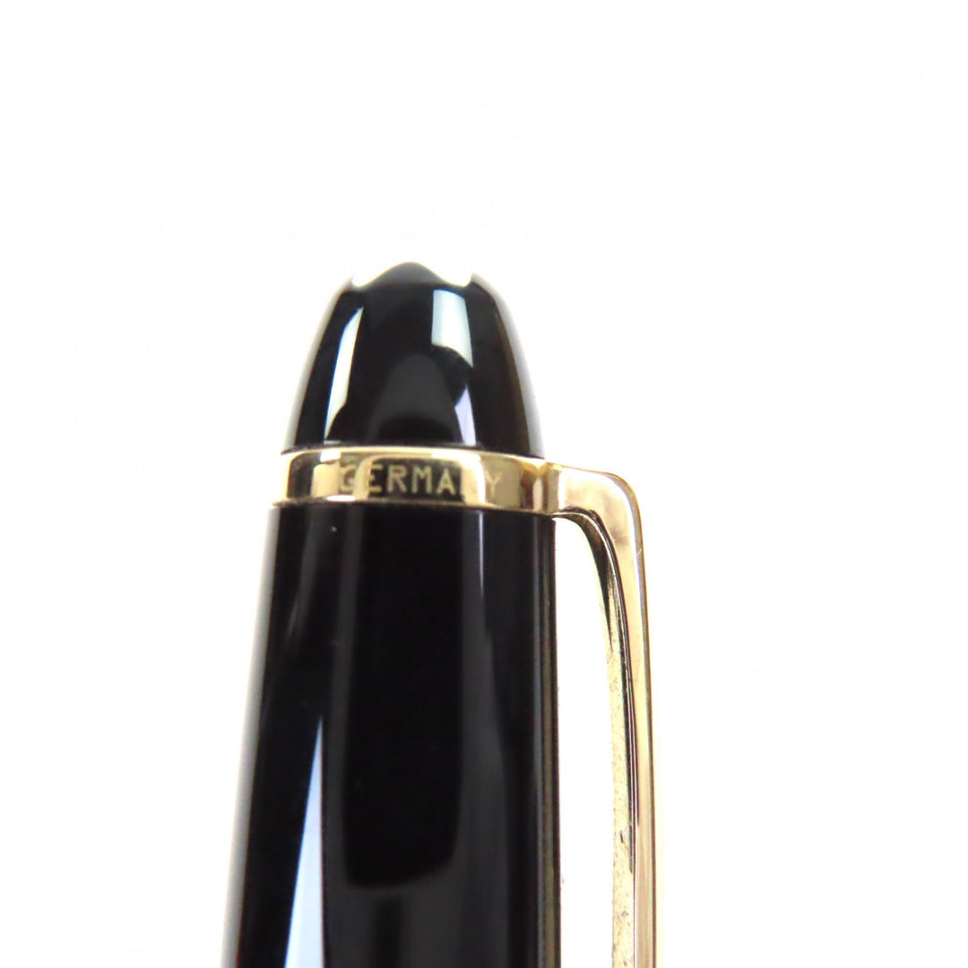 優良 モンブラン 万年筆 マイスターシュテュック クラシック ブラックゴールド 14K メンズ