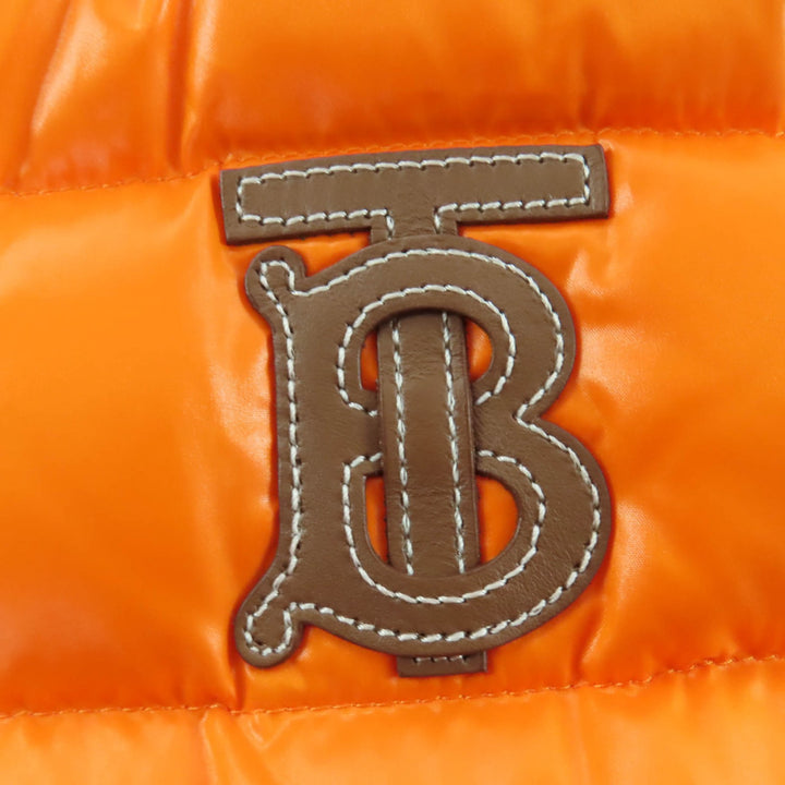 素晴らしい BURBERRY ダウンベスト Tisci 時代ロゴ レザーパッチ ジップアップ XS 8017289