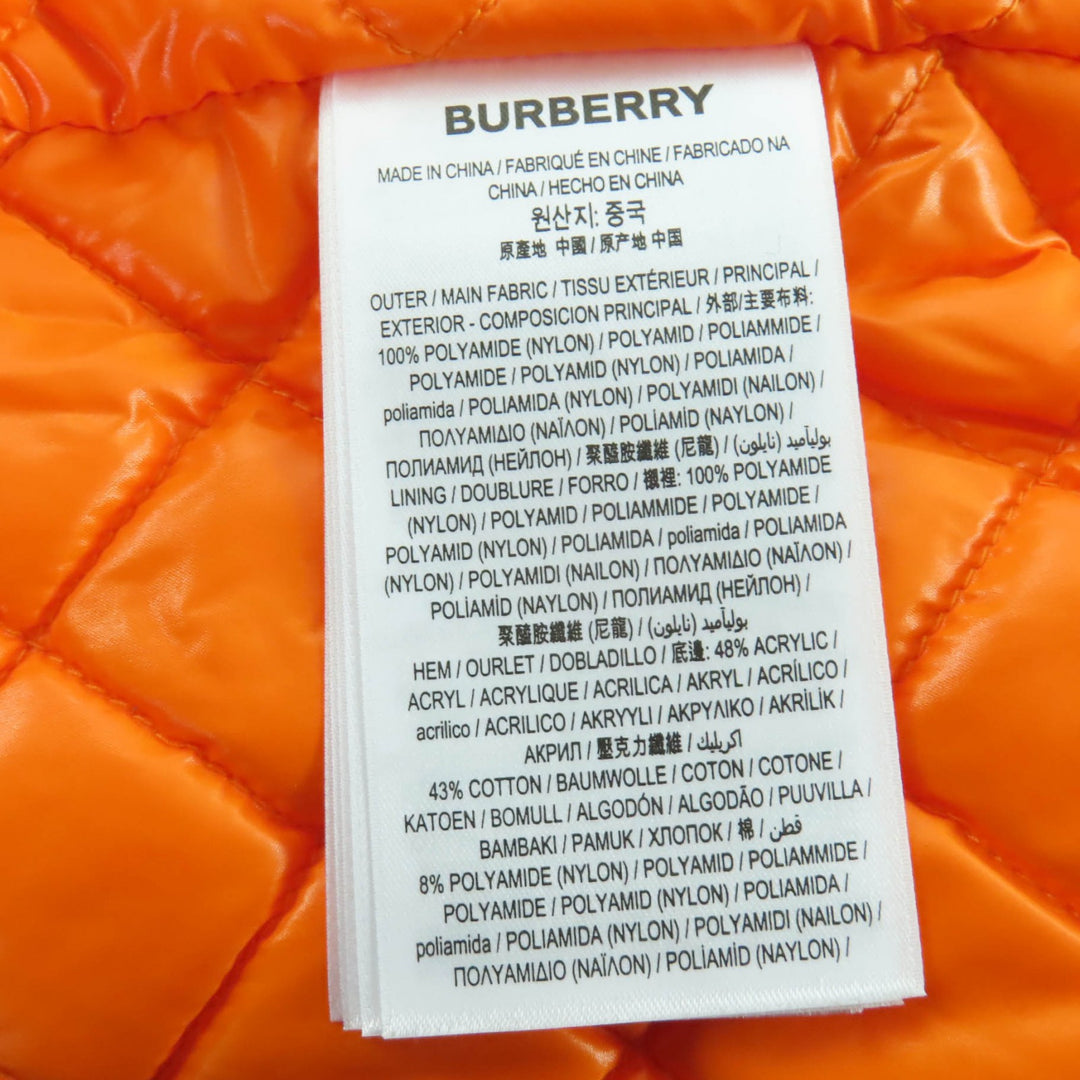 素晴らしい BURBERRY ダウンベスト Tisci 時代ロゴ レザーパッチ ジップアップ XS 8017289