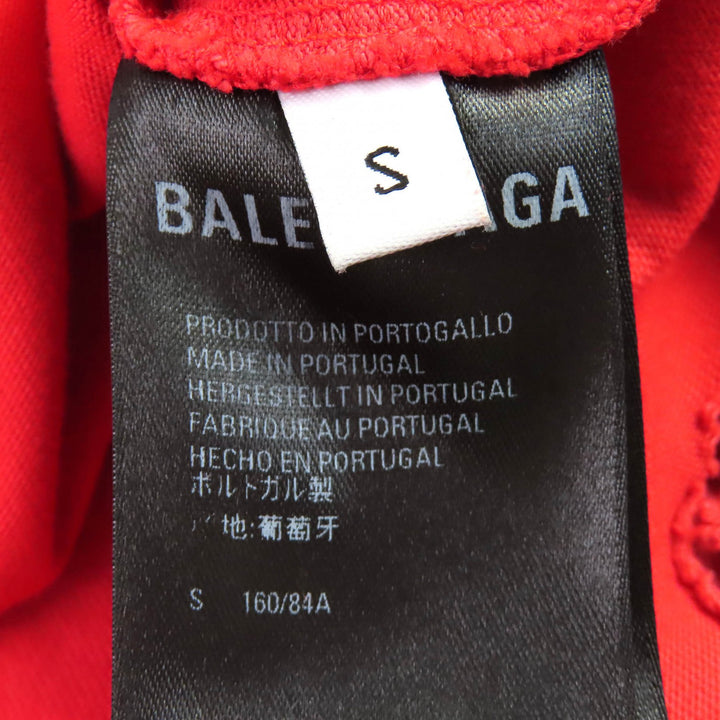 素晴らしい BALENCIAGA 半袖Tシャツ デストロイド ディストレスト クルーネック S 612965