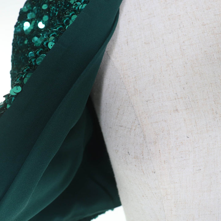 Pristine GUCCI Jacket Sequined short sleeve bolero green Women XXS 653449