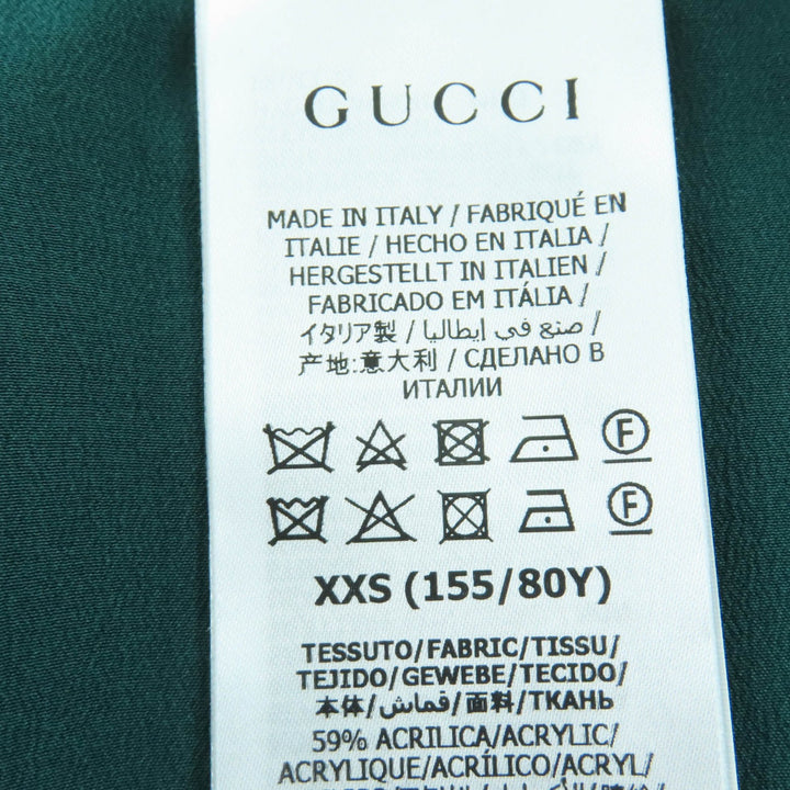 Pristine GUCCI Jacket Sequined short sleeve bolero green Women XXS 653449